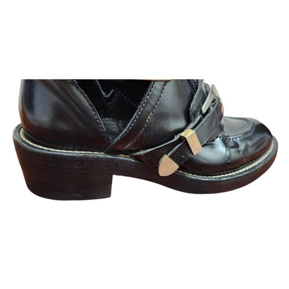 Balenciaga Ceinture Cutout Boots Size EU 38/US 7,5 - Picture 3 of 16